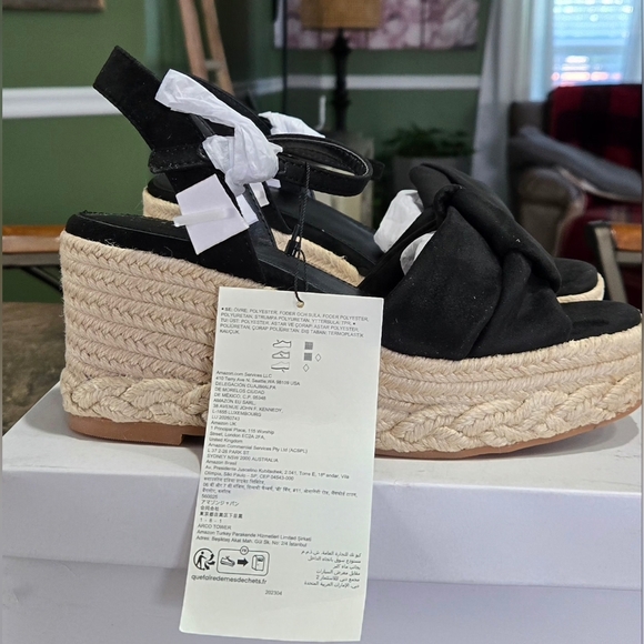 The Drop Women's Jeremy Platform Espadrille #792 - Picture 6 of 12